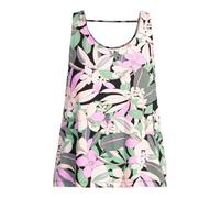 Roxy Femme Flowing Tank Printed T-Shirt, Anthracite Palm Song, S EU
