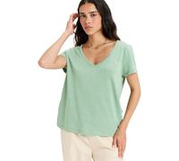 Roxy Femme Flowing Top V T-Shirt, Basil, M EU