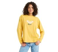 Roxy Femme Hangloose Art Ls T-Shirt, Ochre, XS EU