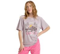 Roxy T-Shirt Manche Courtes HANGLOOSE Poster Femme Violet XXL