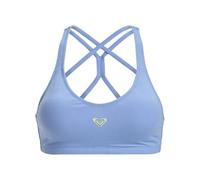 Roxy Femme Heart Into It Bra Pt Soutien-Gorge De Sport, Grapemist Pineapple Punch, XL EU