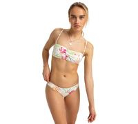 Roxy Femme Into The Sun Bandeau Bikini Set, Blanc, XS EU