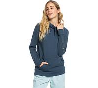 Roxy Femme Itia Foil Script Sweat-Shirt, Mood Indigo, S EU