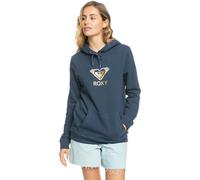 Roxy Femme Itia Zip Sherpa Logo Pull, Mood Indigo, L EU