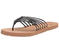 Roxy Femme Jasmine Tongs Tongues, Noir, 38 EU