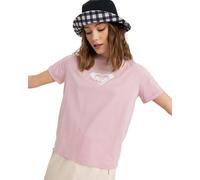 Roxy Femme Oceanregular Corpo T-Shirt, Bleached Mauve, XL EU