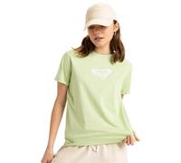 Roxy Femme Oceanregular Corpo T-Shirt, Foam Green, L EU