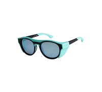 Roxy Femme One Size Bleu Lunettes de Soleil, Navy/Flash Blue, Taille Unique