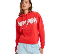 Roxy Femme Perfect Place Hoodie Brushed Pull-Over, Poppy Red, S EU