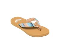 Roxy Femme Porto Raffia II Sandale, Bleu foncé, 37 EU
