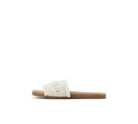 Roxy Femme Positano Sandale Plate, Naturel, 39 EU