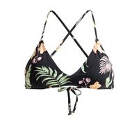 Haut de bikini Roxy PT Beach Classics Athletic Tri noir vert orange femme - M