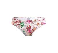 Roxy Femme Pt Beach Classics Hipster Bas De Bikini, White Happy Tropical Swim, XS EU