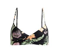 Roxy Femme Pt Beach Classics Wrap Bra Haut De Bikini, Anthracite Island Escape, M EU