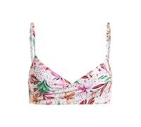 Roxy Femme Pt Beach Classics Wrap Bra Haut De Bikini, White Happy Tropical Swim, XS EU