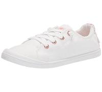 Roxy Femme Rory Baskets à Enfiler, Geo Ex Blanc, 36 EU