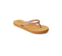 Roxy Femme Sandales Costas Tongues, Noir, 42 EU