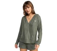 Roxy Femme Saturdaze Cosy Hoodie T-Shirt, Agave Green, XS EU