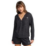 Roxy Femme Saturdaze Cosy Hoodie T-Shirt, Anthracite, XS EU