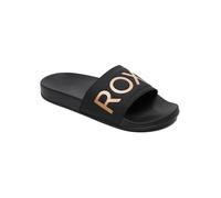 Roxy Femme Slippy II Sandale, Black M Gold, 37 EU