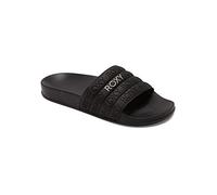 Roxy Femme Slippy Sandale, Black/M Gold, 40 EU