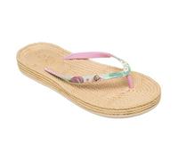 Roxy Femme South Beach III Sandale, Vert/Rose, 40 EU