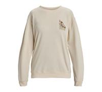 Roxy Femme Surf Stoked Crew Terry Vint. Sweater, Parchment, XS EU