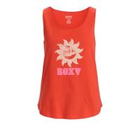 Roxy Femme Surfclassic Tank Organic T-Shirt, Poppy Red, S EU