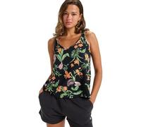 Roxy Femme Under Your Spell Printed T-Shirt, Anthracite Island Escape, XXL EU