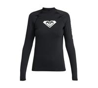 T-shirt Roxy Whole Hearted manche longue noir blanc femme - L