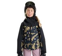 Roxy Fille Free Jet Block Girl Jacket Veste, Fennel Seed Big Flower RG, 12 Ans EU