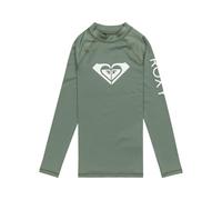 Roxy Fille Whole Hearted Ls T-Shirt, Basil, 10 Ans EU
