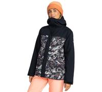 Roxy Galaxy JK Jacket, True Black Summit, XL Women's