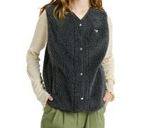 Roxy - Gilet en polaire sans manches - Iconic Town Vest Phantom pour Femme - Taille XS - Gris Gris XS