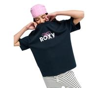 Roxy Hangloose Art - T-Shirt à Manches Courtes - Femme - L - Noir