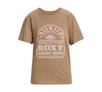 Roxy Hangloose Poster - Short Sleeves T-Shirt for Women - T-Shirt à Manches Courtes - Femme - XS - Marron