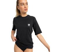 Roxy Happy Waves - Short Sleeve Rash Vest for Women - Lycra Manches Courtes - Femme - Noir