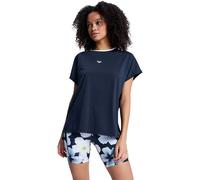 Roxy Move Free 2 Short Sleeve Top Bleu M Femme