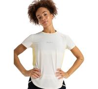 Roxy Haut en Tricot Manches Courtes Bold Moves 2.0 Mesh Tee Blanc S