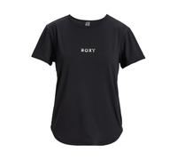 Roxy Haut en Tricot Manches Courtes Bold Moves 2.0 Mesh Tee Noir M