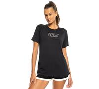 Roxy Haut en Tricot Manches Courtes Everyday Flow Tee Femme Noir L