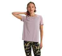 Roxy Haut en Tricot Manches Courtes Move Free Mesh Tee Femme Violet M