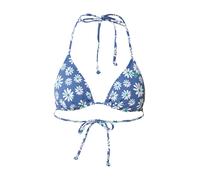 ROXY Hauts de bikini 'Essentials Tiki Tri' bleu / sapin / blanc, Taille 80