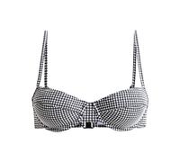 ROXY Hauts de bikini 'Gingham' anthracite / blanc, Taille 80