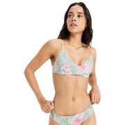 ROXY Hauts de bikini 'Injection Specialty' bleu clair / vert clair / rose / magenta, Taille 80
