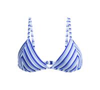 ROXY Hauts de bikini 'Party Wave 2' bleu roi / bleu clair / blanc, Taille 70