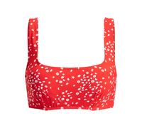 Roxy Femme Pt Beach Classics Dcup Haut De Bikini, Poppy Red Dancing Ditsy Swim, S EU