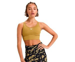 Roxy Heart Into It Attitude - Brassière de Sport - Femme - L - Beige