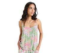 Roxy Hibiscus Island - Strappy Top for Women - Haut à Bretelles - Femme - XL - Vert