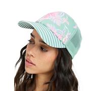Roxy Hibiscus Island - Trucker Cap for Women - Casquette Trucker - Femme - One Size - Vert